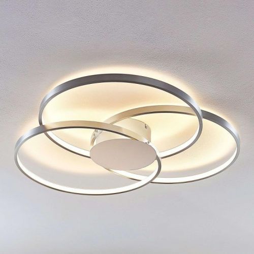 Lindby Riley stropné LED stmievateľné, hliník