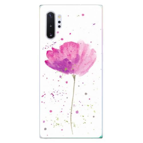 Odolné silikónové puzdro iSaprio - Poppies - Samsung Galaxy Note 10+