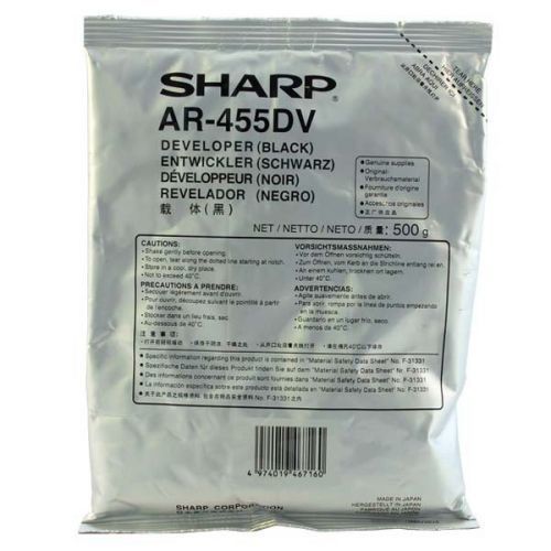 Sharp originál developer AR-455DV, black, 100000str., Sharp AR-M351,AR-M451, AR-M351U,AR-M351UN,AR-M451U