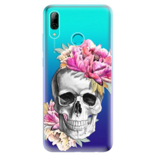 Odolné silikonové pouzdro iSaprio - Pretty Skull - Huawei P Smart 2019