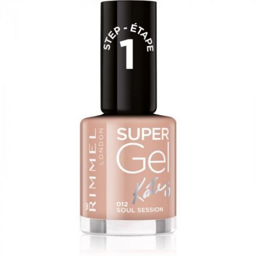 Rimmel Super Gel By Kate gélový lak na nechty bez použitia UV/LED lampy odtieň 012 Soul Session 12 ml