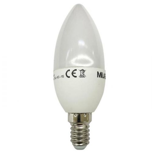 LED žiarovka candle 7W E14 3000K 394 Milagro