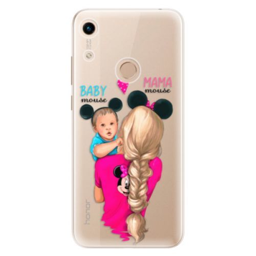 Odolné silikónové puzdro iSaprio - Mama Mouse Blonde and Boy - Huawei Honor 8A
