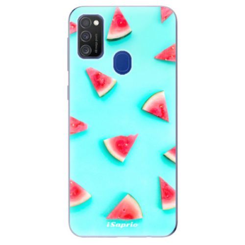 Odolné silikónové puzdro iSaprio - Melon Patern 10 - Samsung Galaxy M21