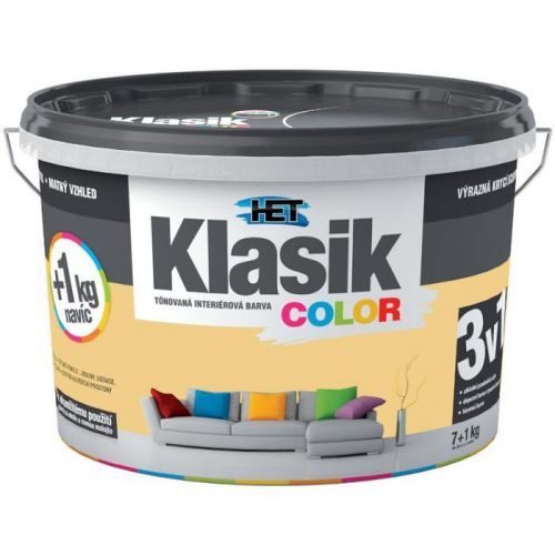 Het Klasik Color Žltooranžová 7kg+1kg