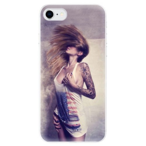 Odolné silikónové puzdro iSaprio - Girl 01 - iPhone SE 2020