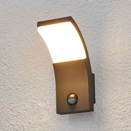 Vonkajšie nástenné LED svietidlo Timm s detektorom