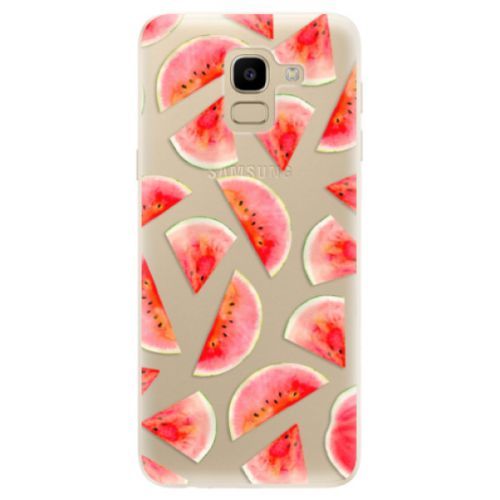 Odolné silikónové puzdro iSaprio - Melon Pattern 02 - Samsung Galaxy J6