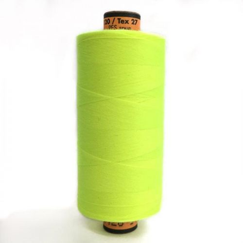 Polyesterová niť Amann Belfil-S 120 neon žltá