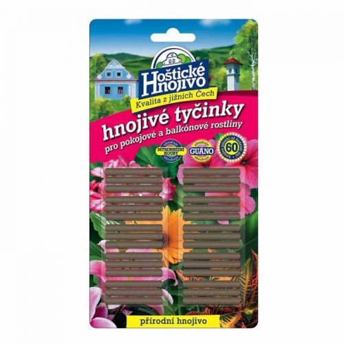 Hoštické hnojivo - Tyčinky pre izbové a balkónové rastliny