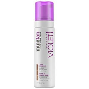 Minetan Samoopaľovacie pena pre tmavé opálenie Violet (Super Dark 1 Hour Express Tan) 200 ml