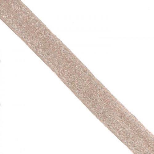 Lemovacia guma glitter 20 mm salmon