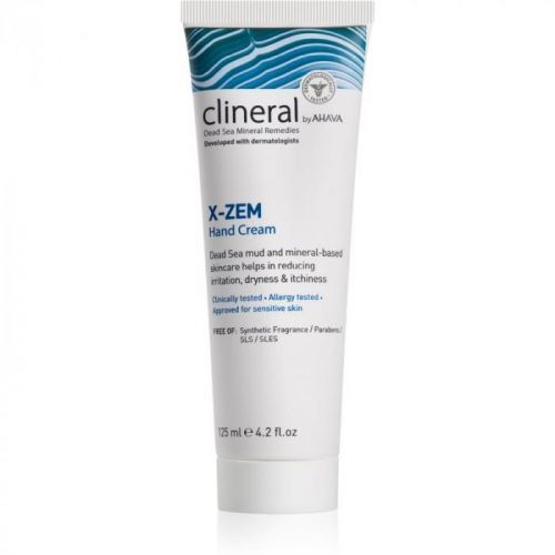 Ahava Clineral X-ZEM intenzívny krém na ruky proti podráždeniu a svrbeniu pokožky 125 ml