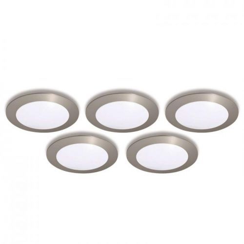 Zapustené svetlo FR 68 LED, sada 5 teplých bielych