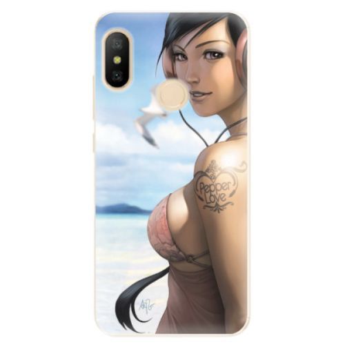 Odolné silikónové puzdro iSaprio - Girl 02 - Xiaomi Mi A2 Lite