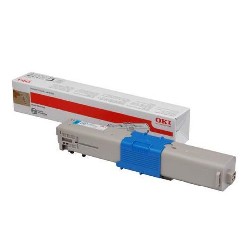 OKI originál toner 44973535, cyan, 1500str., OKI C301, C321
