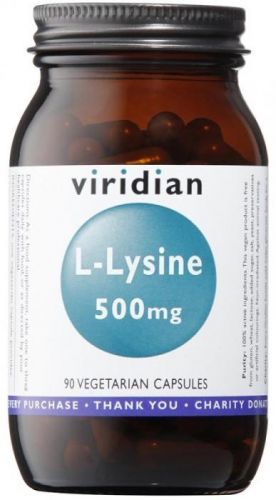 Viridian L-Lysine 500 90 kapsúl