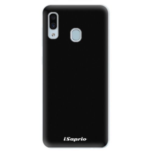 Silikónové puzdro iSaprio - 4Pure - černý - Samsung Galaxy A30