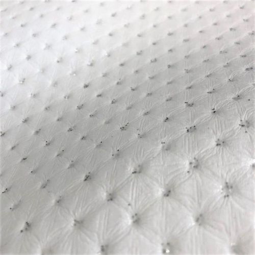 Umelá koža STRASS blanc