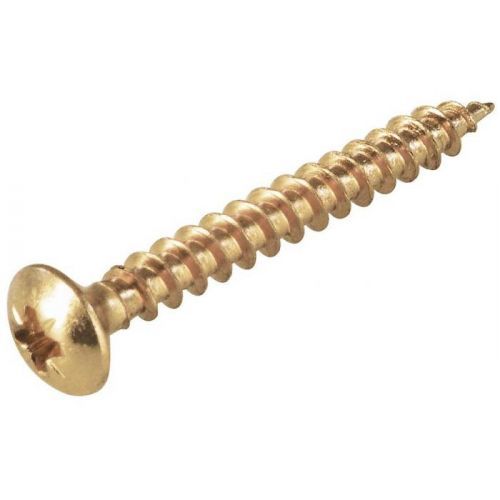 Vruty oblá hlava pasivované na žlto 3,0x30mm