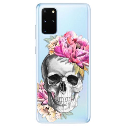 Odolné silikónové puzdro iSaprio - Pretty Skull - Samsung Galaxy S20+