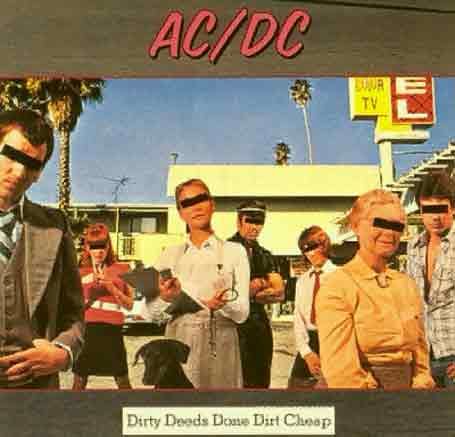 AC/DC - Vinyl Dirty Deeds Done Dirt Cheap