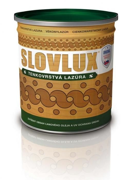 SLOVLAK Slovlux tenkovrstvová lazúra na drevo - čerešna - 0,7 l
