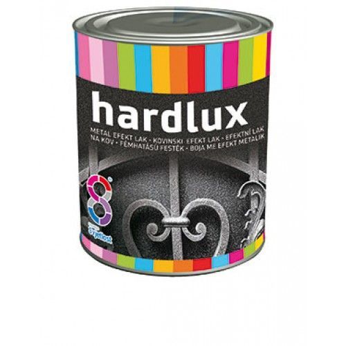 Chromos-Svjetlost Hardlux metal efekt - vrchný náter na kov - cierny - 0,75 L