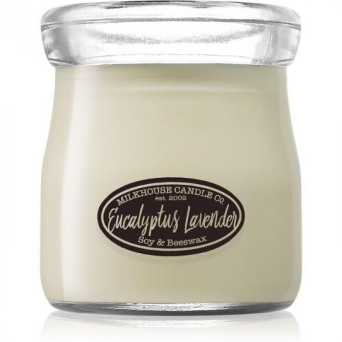 Milkhouse Candle Co. Creamery Eucalyptus Lavender vonná sviečka Cream Jar 142 g