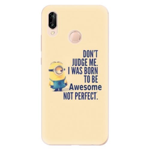 Odolné silikónové puzdro iSaprio - Be Awesome - Huawei P20 Lite