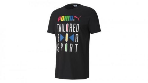Puma Graphic Tee čierne 597167-01