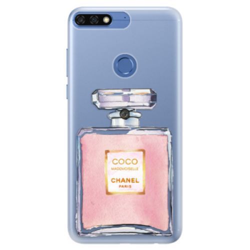Silikónové puzdro iSaprio - Chanel Rose - Huawei Honor 7C