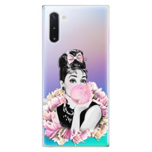 Odolné silikónové puzdro iSaprio - Pink Bubble - Samsung Galaxy Note 10