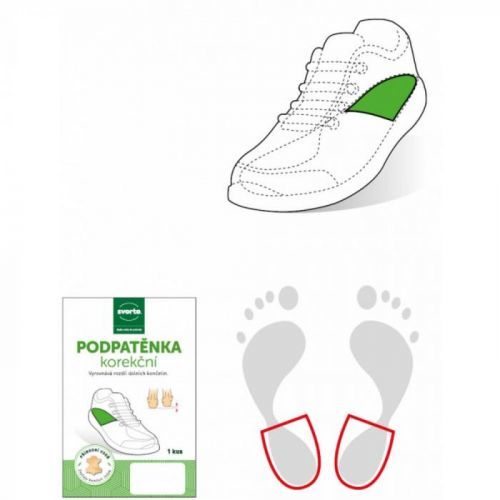 Podpätníky korekčné 1.5cm veľ. 37-39