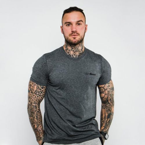 GymBeam T-shirt Basic Dark Grey  S