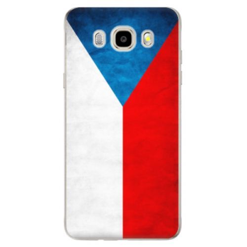 Odolné silikónové puzdro iSaprio - Czech Flag - Samsung Galaxy J5 2016