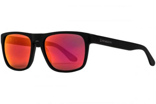 Slnečné okuliare Horsefeathers Keaton Sunglasses Matt Black/Mirror Red Universal