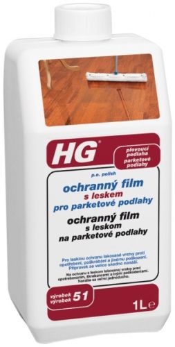 HG Systems HG Ochranný film s leskom na parketové podlahy - 200 - 1 L