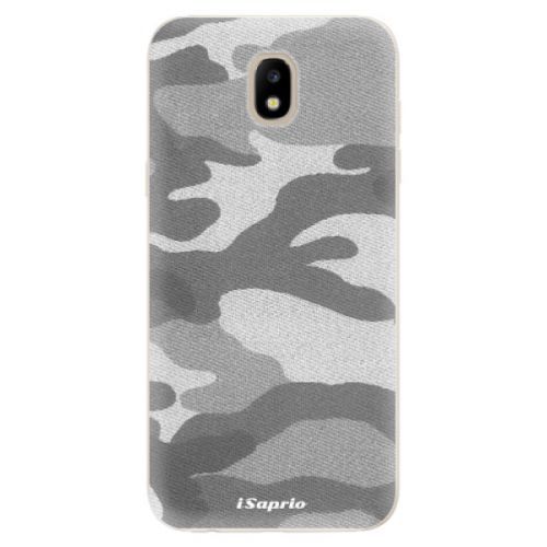Odolné silikónové puzdro iSaprio - Gray Camuflage 02 - Samsung Galaxy J5 2017