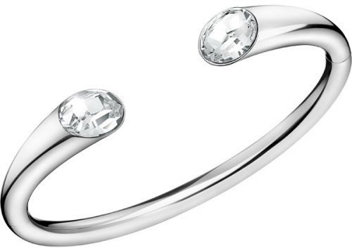 Calvin Klein Pevný oceľový náramok s kryštálmi Brilliant KJ8YMF04050 6,2 x 4,9 cm - M