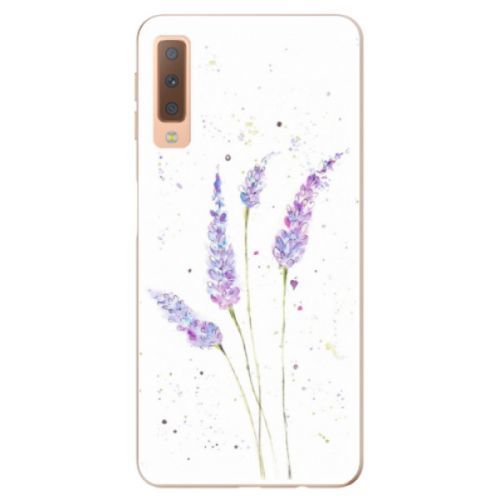 Odolné silikónové puzdro iSaprio - Lavender - Samsung Galaxy A7 (2018)