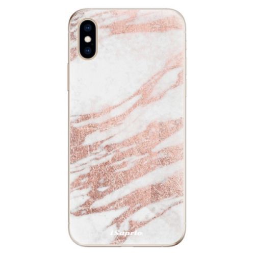 Odolné silikónové puzdro iSaprio - RoseGold 10 - iPhone XS