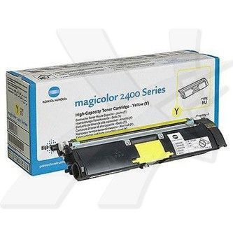 Konica Minolta originál toner A00W131, yellow, 1500str., 1710-5890-01, Konica Minolta Magic Color 2400, 2430, 2450