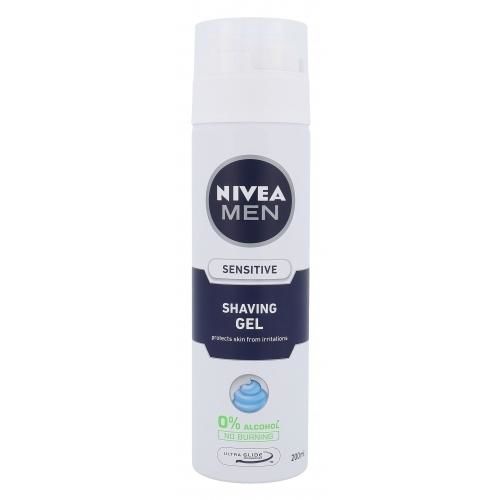 Nivea Men Sensitive 200 ml gél na holenie pre mužov