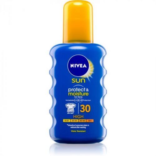 Nivea Sun Protect & Moisture hydratačný sprej na opaľovanie 200 ml