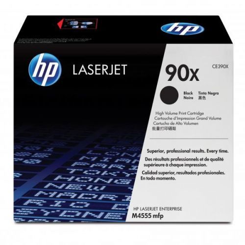 HP originál toner CE390X, black, 24000str., HP 90X, HP Enterprise M4555, M602