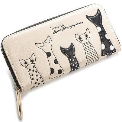 Peňaženka Kitten-Biela KP2878