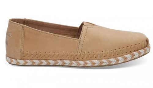 Toms Honey Leather Rope Alpargata hnedé 10011661
