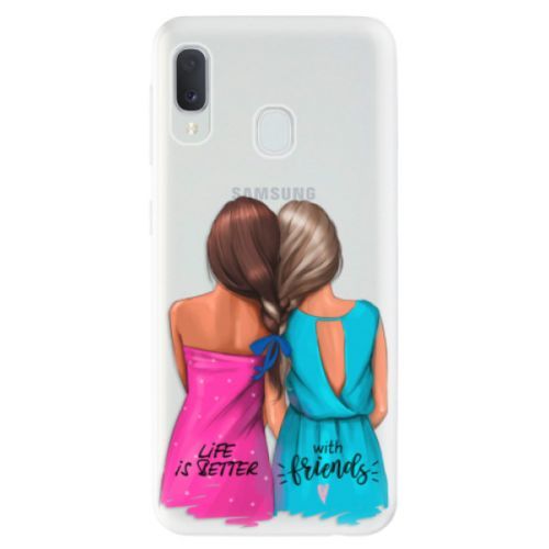 Odolné silikónové puzdro iSaprio - Best Friends - Samsung Galaxy A20e