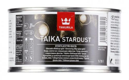 Tikkurila Taika Stardust - farba na steny s efektom hviezdnej oblohy - zlatá - 1 L